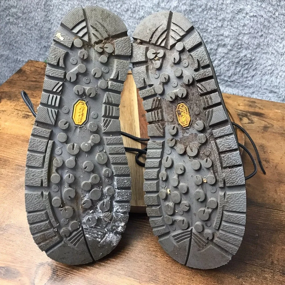 Patagonia x Danner River Salt Wading Boots Mens‎ 7M Gray Leather Canvas Outdoor